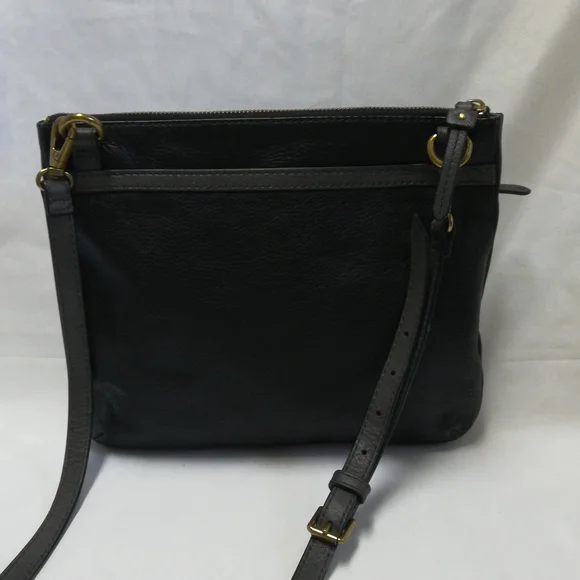 Fossil leather crossbody purse - Picture 6 of 11